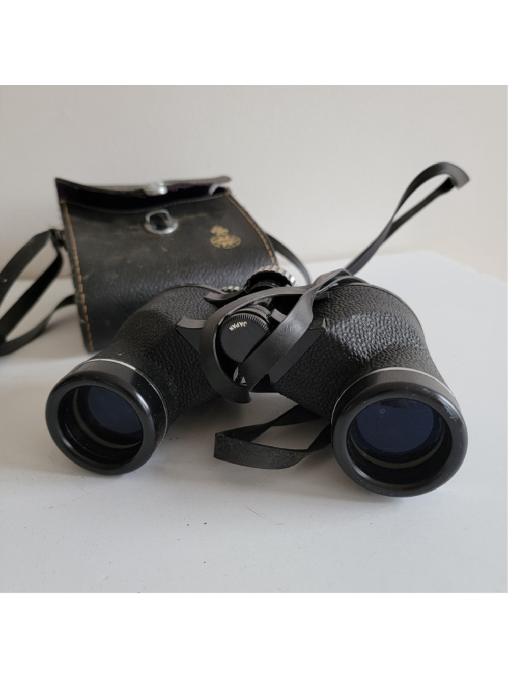 Vintage Tasco Binoculars Japan With Case 7 X 35 Extra Wide Angle